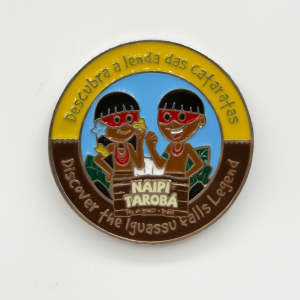 Ímã Metal Logo Redondo