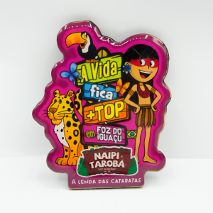 Ímã Resinado Naipi Rosa