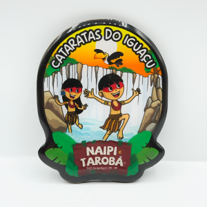 Ímã Resinado Estátua/Verde