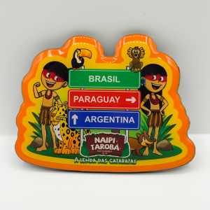 Ímã Resinado 3 Fronteiras